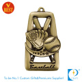 Высокое качество изготовленный на заказ медный Штемпелюя античное золото Бейсбол медаль с прорезями